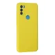 General Mobile GM 21 Plus Kılıf Nano içi Kadife Silikon - Sarı