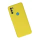 General Mobile GM 21 Plus Kılıf Nano içi Kadife Silikon - Sarı
