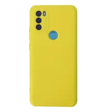 General Mobile GM 21 Plus Kılıf Nano içi Kadife Silikon - Sarı