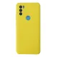 General Mobile GM 21 Plus Kılıf Nano içi Kadife Silikon - Sarı