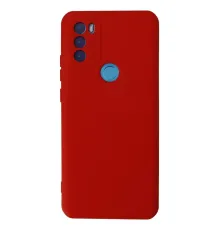 General Mobile GM 21 Plus Kılıf Nano içi Kadife Silikon - Kırmızı