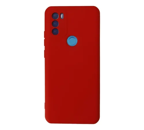 General Mobile GM 21 Plus Kılıf Nano içi Kadife Silikon - Kırmızı