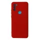 General Mobile GM 21 Plus Kılıf Nano içi Kadife Silikon - Kırmızı