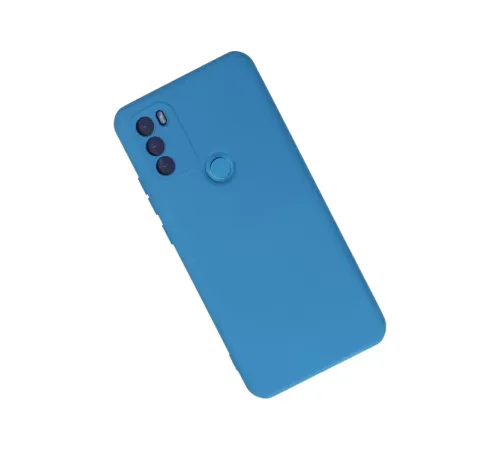 General Mobile GM 21 Plus Kılıf Nano içi Kadife Silikon - Mavi