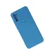 General Mobile GM 21 Plus Kılıf Nano içi Kadife Silikon - Mavi