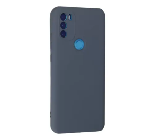 General Mobile GM 21 Plus Kılıf Nano içi Kadife Silikon - Gri