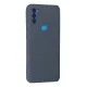 General Mobile GM 21 Plus Kılıf Nano içi Kadife Silikon - Gri