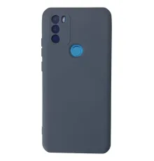 General Mobile GM 21 Plus Kılıf Nano içi Kadife Silikon - Gri