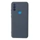 General Mobile GM 21 Plus Kılıf Nano içi Kadife Silikon - Gri