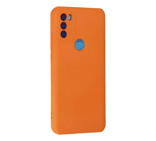 General Mobile GM 21 Plus Kılıf Nano içi Kadife Silikon - Turuncu