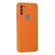 General Mobile GM 21 Plus Kılıf Nano içi Kadife Silikon - Turuncu