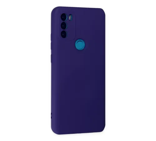 General Mobile GM 21 Plus Kılıf Nano içi Kadife Silikon - Mor