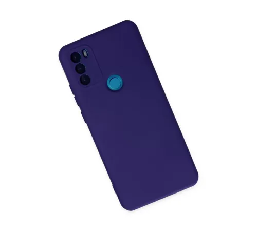 General Mobile GM 21 Plus Kılıf Nano içi Kadife Silikon - Mor