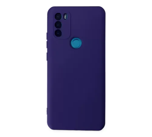 General Mobile GM 21 Plus Kılıf Nano içi Kadife Silikon - Mor