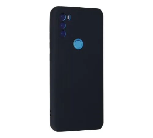 General Mobile GM 21 Plus Kılıf Nano içi Kadife Silikon - Lacivert