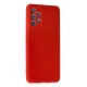 Samsung Galaxy A32 Kılıf First Silikon - Kırmızı