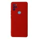 General Mobile GM 21 Pro Kılıf Nano içi Kadife Silikon - Kırmızı