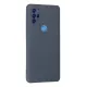 General Mobile GM 21 Pro Kılıf Nano içi Kadife Silikon - Gri