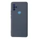General Mobile GM 21 Pro Kılıf Nano içi Kadife Silikon - Gri