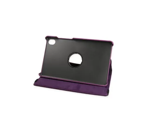 Lenovo Tab M8 Kılıf 360 Tablet Deri Kılıf - Mürdüm