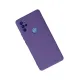 General Mobile GM 21 Pro Kılıf Nano içi Kadife Silikon - Mor