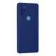 General Mobile GM 21 Pro Kılıf Nano içi Kadife Silikon - Lacivert