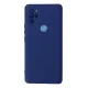 General Mobile GM 21 Pro Kılıf Nano içi Kadife Silikon - Lacivert