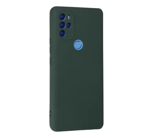 General Mobile GM 21 Pro Kılıf Nano içi Kadife Silikon - Koyu Yeşil