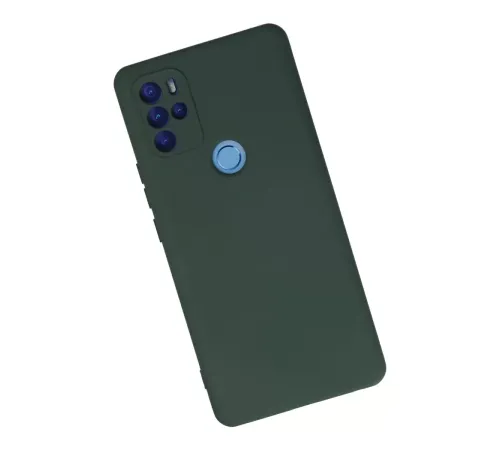 General Mobile GM 21 Pro Kılıf Nano içi Kadife Silikon - Koyu Yeşil