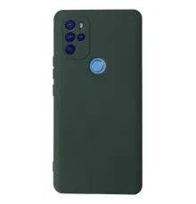 General Mobile GM 21 Pro Kılıf Nano içi Kadife Silikon - Koyu Yeşil