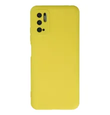 Xiaomi Redmi Note 10 5G Kılıf Nano içi Kadife Silikon - Sarı