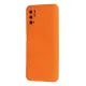 Xiaomi Redmi Note 10 5G Kılıf Nano içi Kadife Silikon - Turuncu