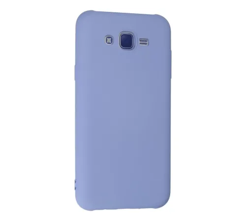 Samsung Galaxy J7 Kılıf Nano içi Kadife Silikon - Lila