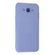 Samsung Galaxy J7 Kılıf Nano içi Kadife Silikon - Lila