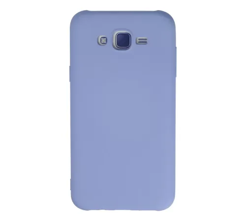 Samsung Galaxy J7 Kılıf Nano içi Kadife Silikon - Lila