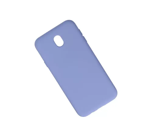 Samsung Galaxy J7 Pro / J730 Kılıf Nano içi Kadife Silikon - Lila