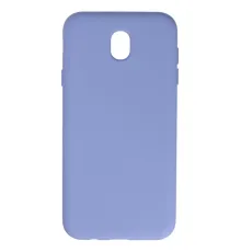 Samsung Galaxy J7 Pro / J730 Kılıf Nano içi Kadife Silikon - Lila