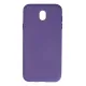 Samsung Galaxy J7 Pro / J730 Kılıf Nano içi Kadife Silikon - Mor