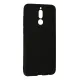 Huawei Mate 10 Lite Kılıf Nano içi Kadife Silikon - Siyah
