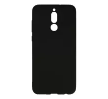 Huawei Mate 10 Lite Kılıf Nano içi Kadife Silikon - Siyah
