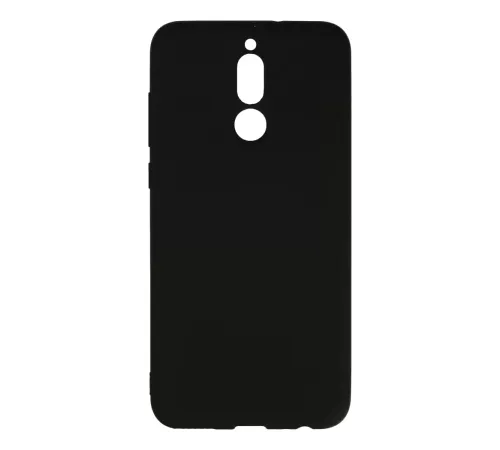 Huawei Mate 10 Lite Kılıf Nano içi Kadife Silikon - Siyah