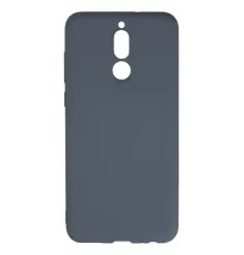 Huawei Mate 10 Lite Kılıf Nano içi Kadife Silikon - Gri