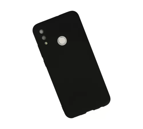 Huawei P Smart 2019 Kılıf Nano içi Kadife Silikon - Siyah