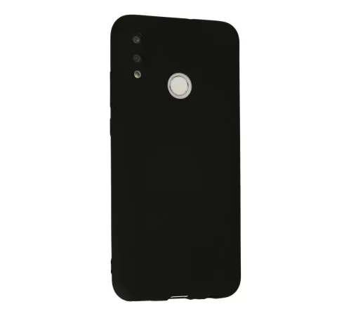 Huawei P Smart 2019 Kılıf Nano içi Kadife Silikon - Siyah