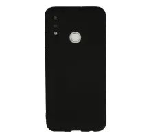 Huawei P Smart 2019 Kılıf Nano içi Kadife Silikon - Siyah