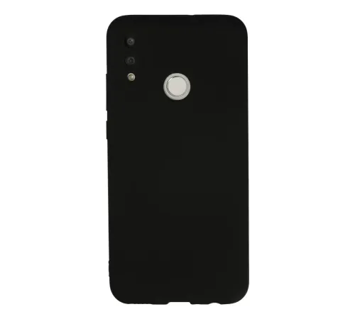 Huawei P Smart 2019 Kılıf Nano içi Kadife Silikon - Siyah