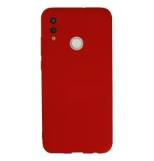 Huawei P Smart 2019 Kılıf Nano içi Kadife Silikon - Kırmızı