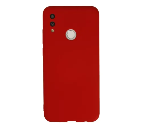 Huawei P Smart 2019 Kılıf Nano içi Kadife Silikon - Kırmızı