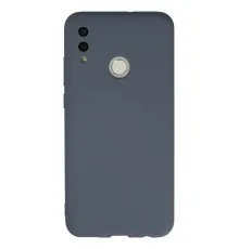Huawei P Smart 2019 Kılıf Nano içi Kadife Silikon - Gri