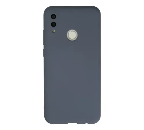 Huawei P Smart 2019 Kılıf Nano içi Kadife Silikon - Gri